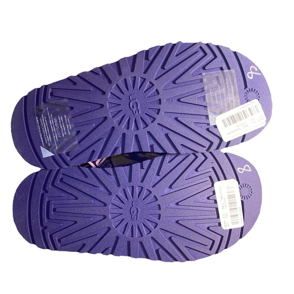 Women's Disco Marble Slide Purple Size 8 - Picture 5 of 5